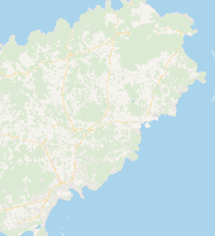 Map of the area around Can Cecilia, in San Lorenzo, Ibiza
