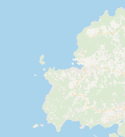Mapa de la zona de Can Melanie, en Cala Bassa (Ibiza)