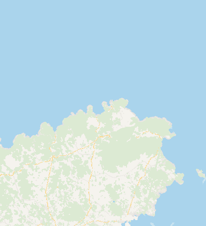 Mapa de la zona de Can Xarraca, en Portinatx (Ibiza)