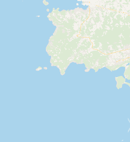 Mapa de la zona de Villa Bailey, en Es Cubells (Ibiza)