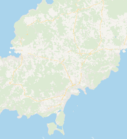 Mapa de la zona de Villa Larish, en San Rafael (Ibiza)