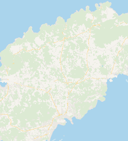Map of the area around Villa Paradis, in Santa Gertrudis, Ibiza