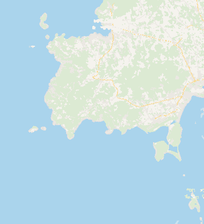 Mapa de la zona de Villa Riley, en Vista Alegre (Ibiza)