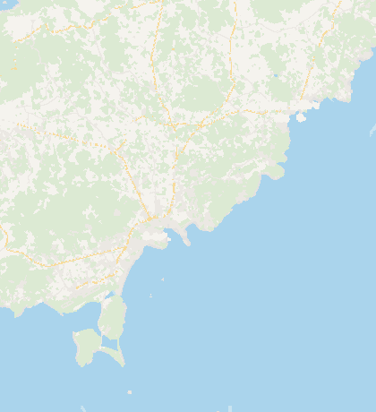 Mapa de la zona de Villa Samy, en Cap Martinet (Ibiza)