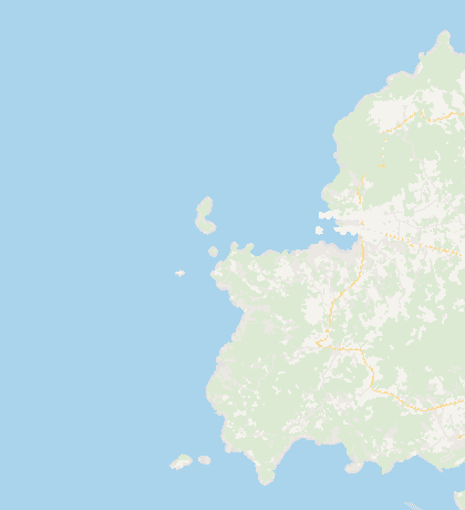 Mapa de la zona de Vista Conta, en Cala Conta (Ibiza)